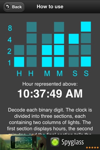 Binary Hour Lite screenshot 4