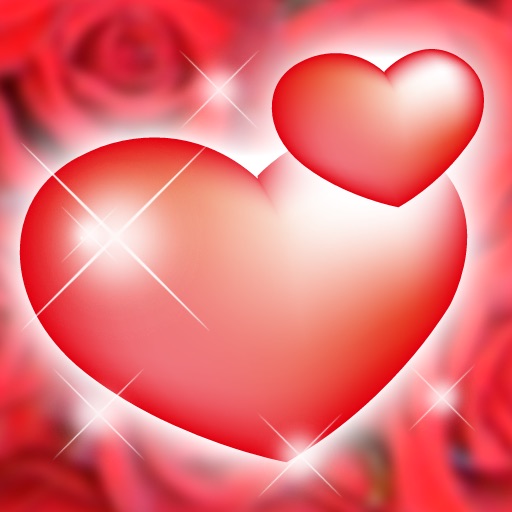 Valentinstag - Liebevolle Grüsse zum Versenden als Valentinskarte (per Email oder MMS) icon