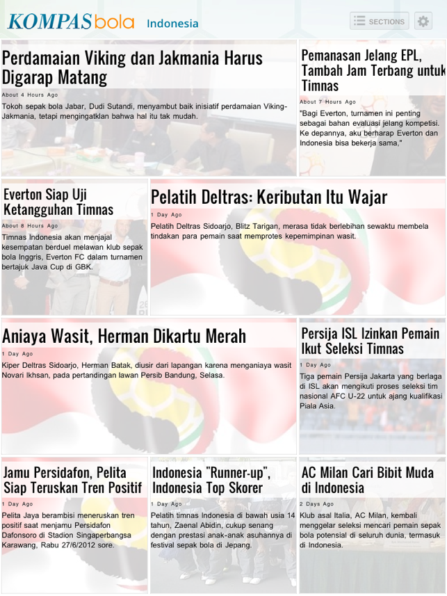 Kompas Bola for iPad(圖3)-速報App