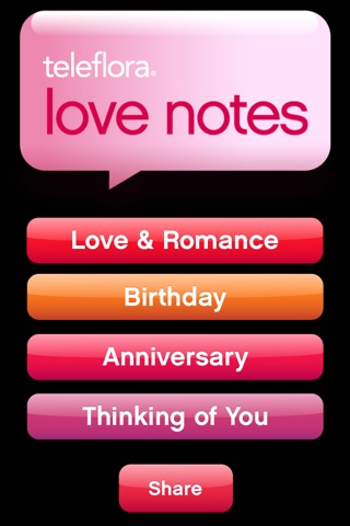 Love Notes by Teleflora screenshot 2