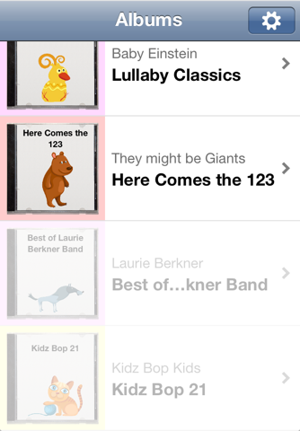 Kids' Music Player Free screenshot 3