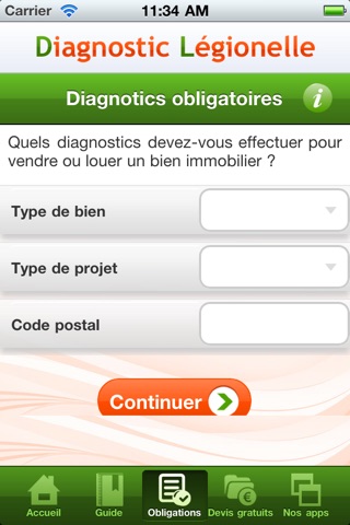 Diagnostic Légionelle screenshot 4