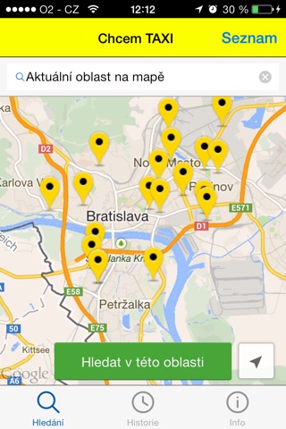 Chcem TAXI screenshot 3