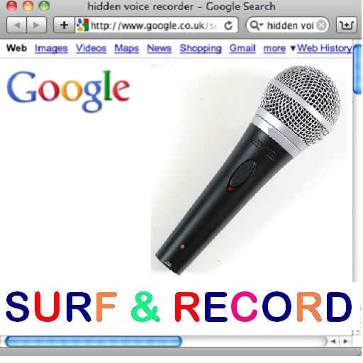 Internet Browser and Audio Recorder ( Hidden Voi... icon