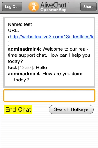 AliveChat Operator screenshot 2
