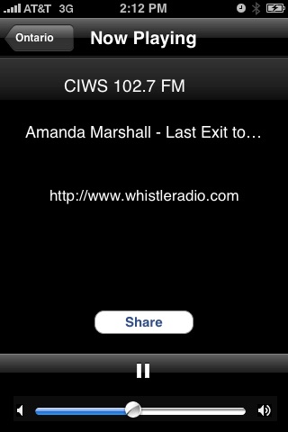 Canada Radio screenshot 2