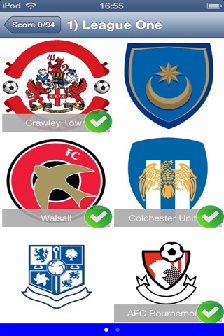 Football League Quiz - Club Badge Edition screenshot 2