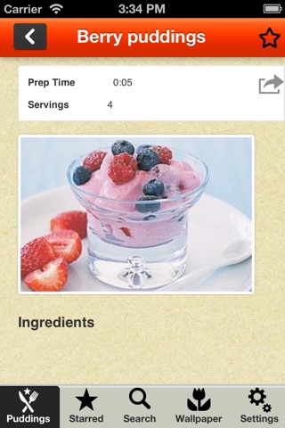 Pudding Recipes Free screenshot 2