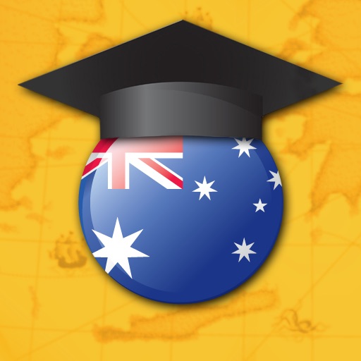 Geography Tutor - Australian States and Cities Premium Edition Icon