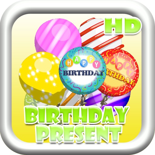 Birthday Floating Presents HD Icon
