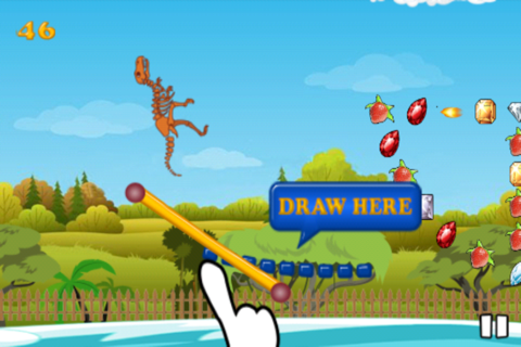 Jumping Dino - crazy live adventure in a pre historic land screenshot 3
