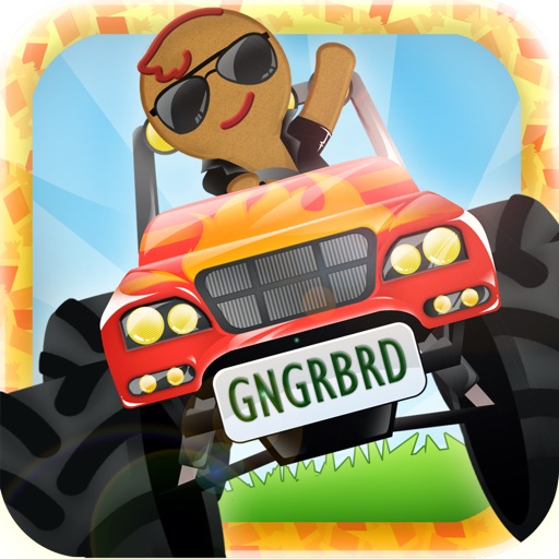 A GingerBread Monster Truck Chase PRO - Multiplayer Racing Game for Kids