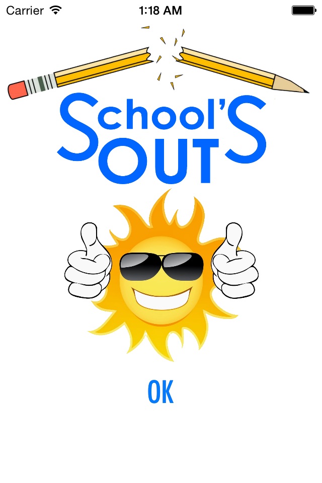 School's Out - Countdown screenshot 3