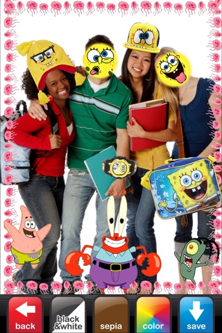 Super Fun Time Photo Booth: Unofficial Spongebob SquarePants Edition screenshot 2