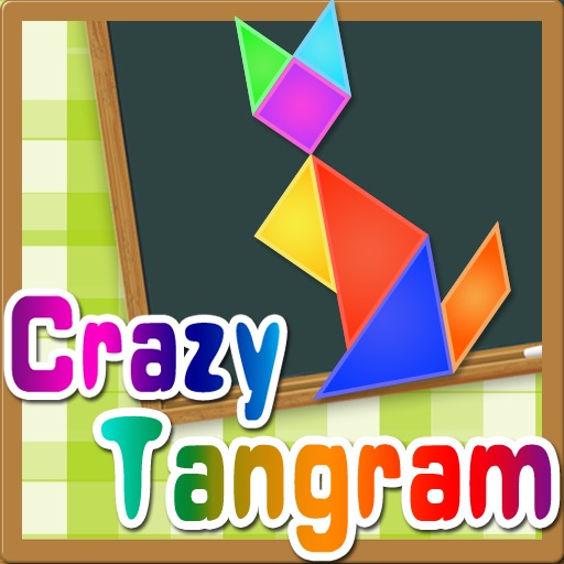 The Crazy Tangram puzzle of animals icon