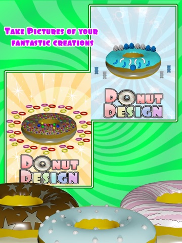 Donut Design HD - Delicious Doughnut Maker screenshot 3