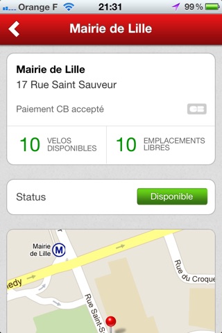 Vélos Lille screenshot 4