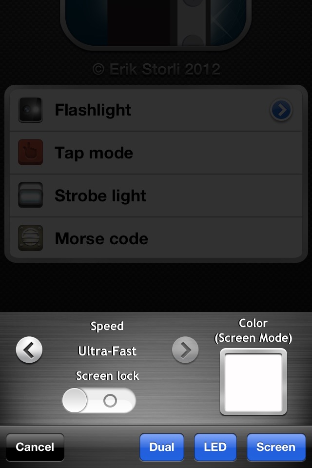 iLlumination US - Universal Flashlight screenshot 2