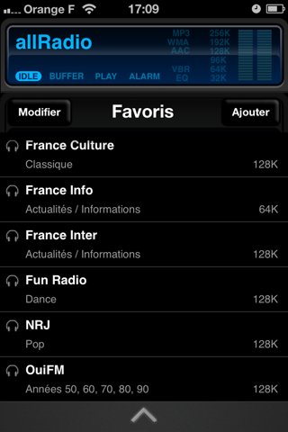 allRadio screenshot 2