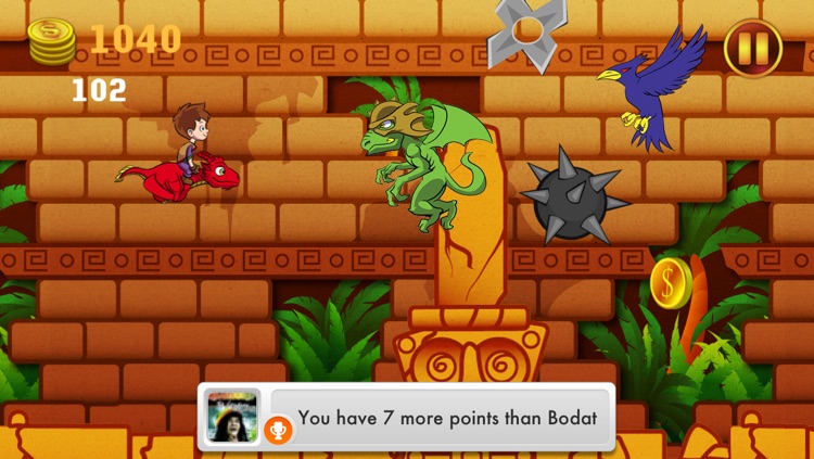 Flying Dragon: Attack of The Fantasy Temple Monsters Free - Easy Kids Arcade by Top Crazy Games