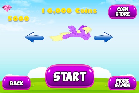 My Flying Little Unicorn Pony Games Pro screenshot 2