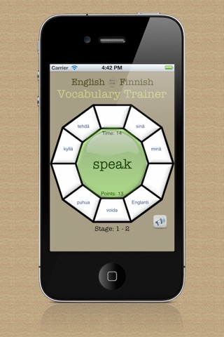 Vocabulary Trainer: English - Finnish screenshot 3