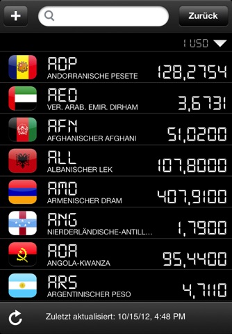 eCurrency - Currency Converter screenshot 2