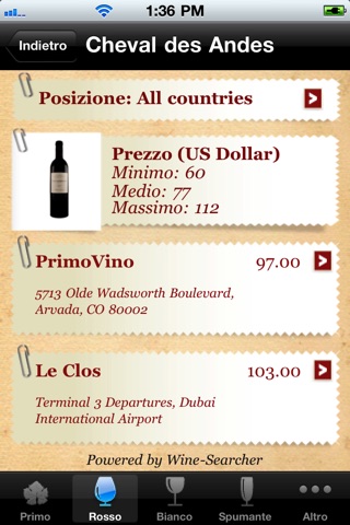 Argentinean Wines screenshot 4