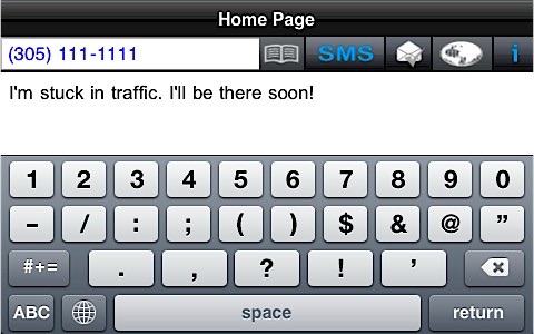SMS Big Keyboard Deluxe