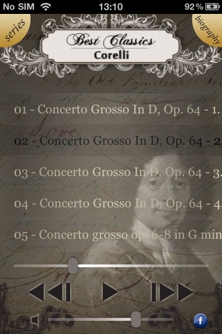 Best Classics: Corelli FREE screenshot 2