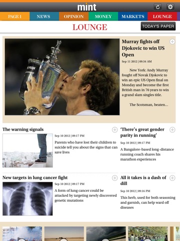 Mint Business News for iPad screenshot 4