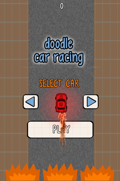 Doodle Car Racing - A Fun Road Race Game