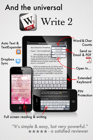 WriteMate - External Keyboard for Writing on Write 2 screenshot 3