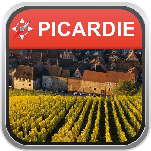 Offline Map Picardie, France: City Navigator Maps icon