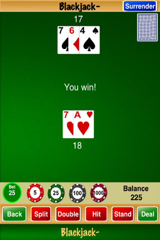 Blackjack- screenshot 2