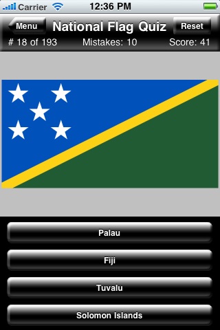 National Flag Quiz screenshot 4