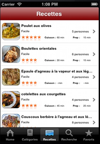 Cuisine Algérienne screenshot 3