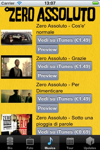 Zero Assoluto App screenshot 2