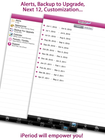 iPeriod Lite HD screenshot 4