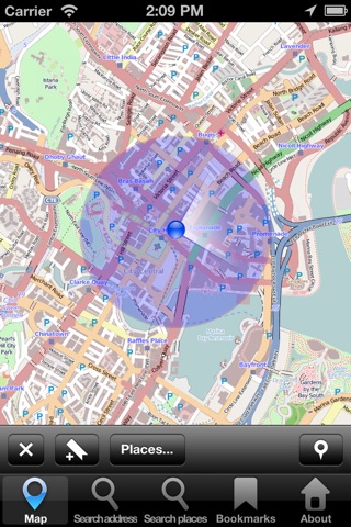 Map Singapore, Singapore: City Navigator Maps screenshot 2