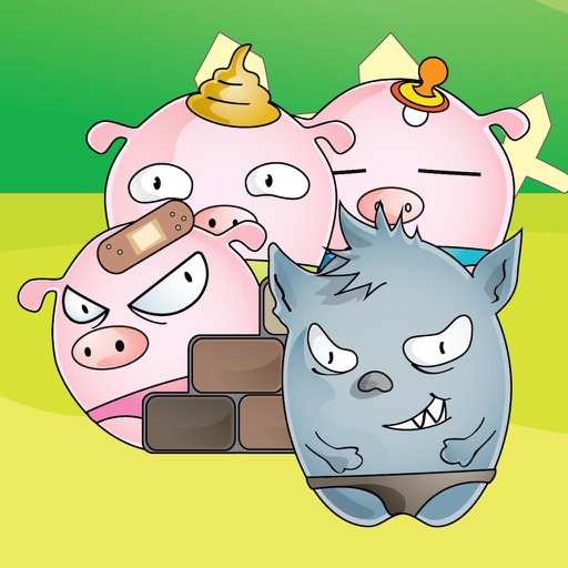 Piggies vs Bad Wolf iOS App