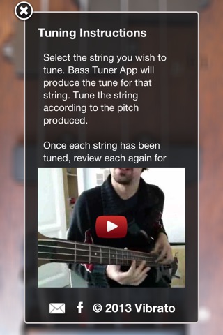 Bass Tuner App screenshot 2