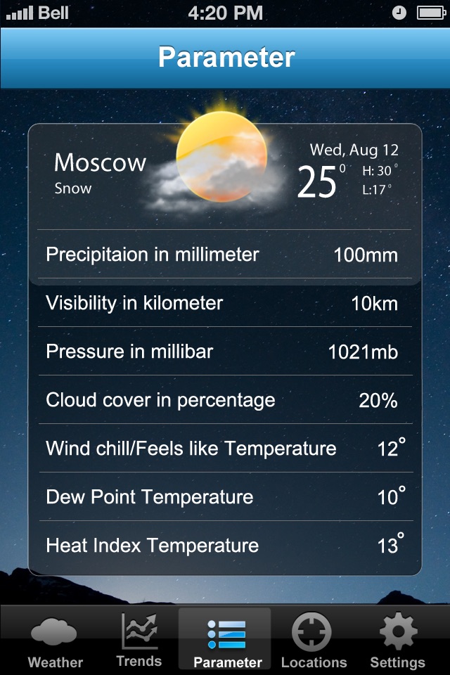 Free Live Weather Clock Pro screenshot 3