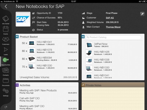 sovanta® Sales Companion screenshot 2