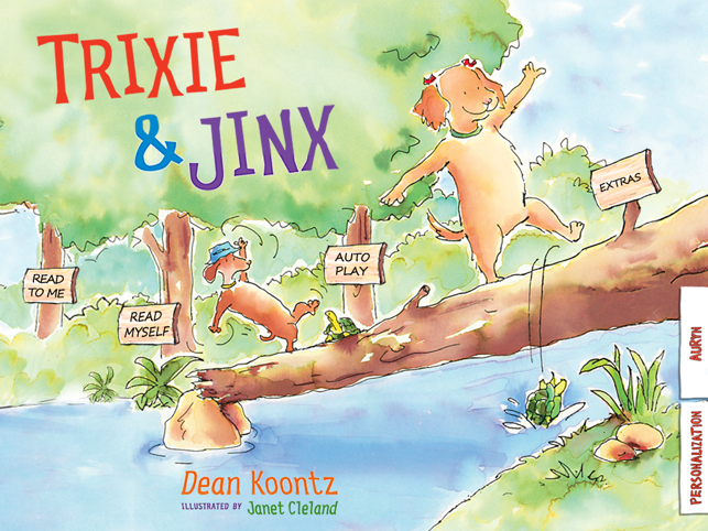 Trixie and Jinx is an interactive story 