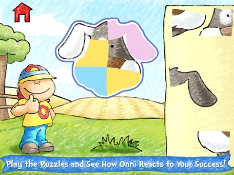 Onni's Farm HD - Learn Farm Sounds and Play Puzzles screenshot 3