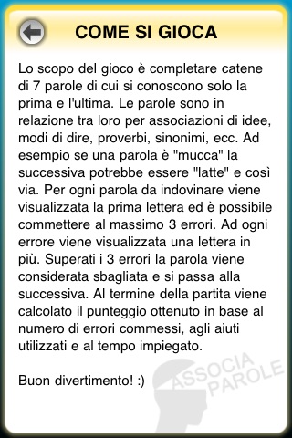 Associa Parole screenshot 3