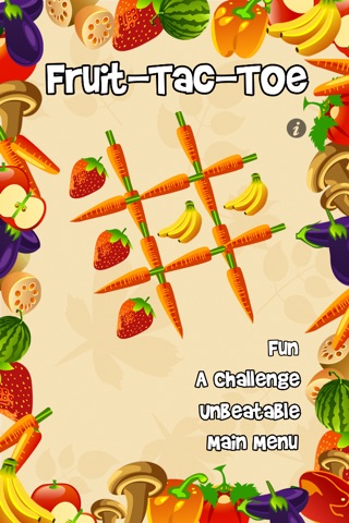 Fruit Tac Toe Free - A Fruity Tic Tac Toe Adventure! screenshot 4