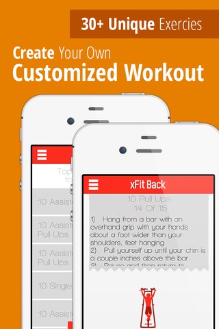 xFit Back Workout – 0-20 Pull Ups for Lean Shredded Lat, Rhomboid and Trap Muscles screenshot 3