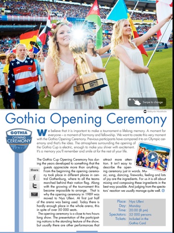 Gothia Cup Magazine screenshot 3